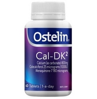 Viên uống bổ sung canxi - DK2 - Ostelin Cal-DK2 - Calcium & Vitamin D - 60 Tablets