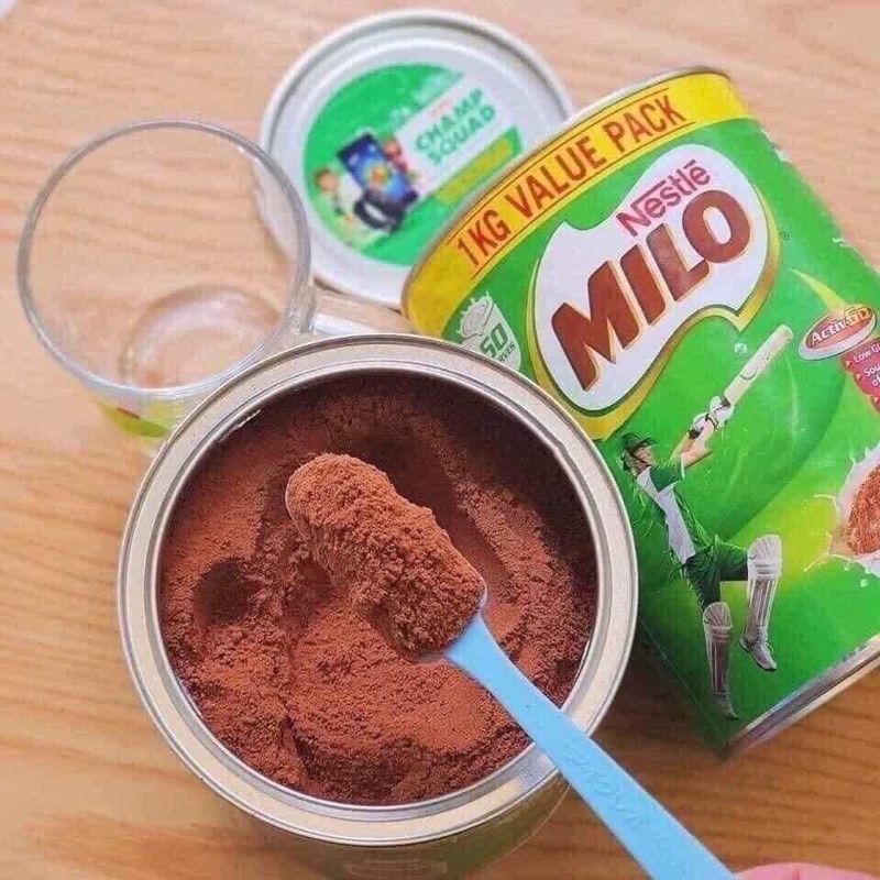 Cách pha sữa Milo Úc