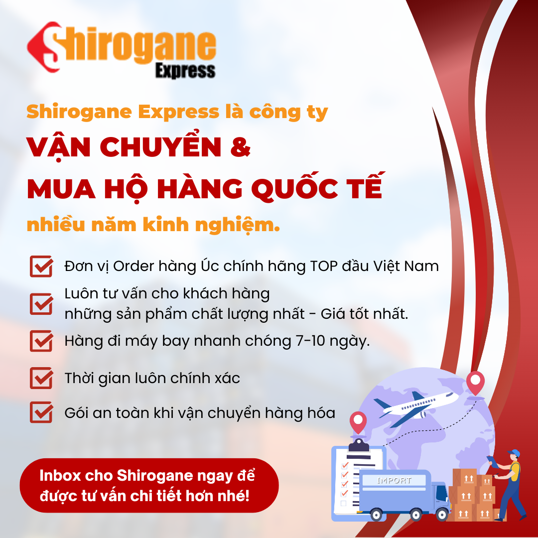 Kham Pha Chuong Trinh Mua Hang Truc Tiep Chuan Uc Cung Shirogane Express Mien Phi Cong Order Len Toi 3