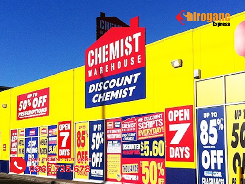 Cách mua hàng Chemist Warehouse Úc ship về Việt Nam