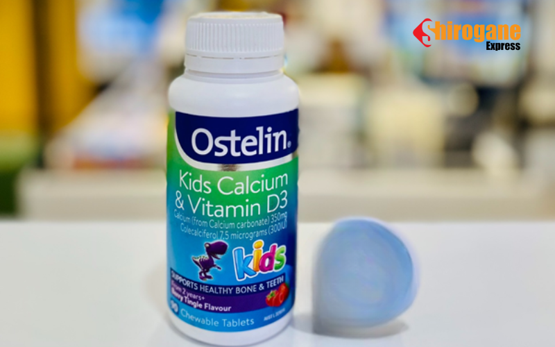 viên nhai Ostelin Kids Calcium & Vitamin D3 cho bé 90 viên