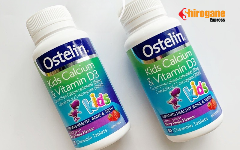 viên nhai Ostelin Kids Calcium và Vitamin D3 cho bé 90 viên