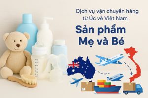 a teddy bear and baby products